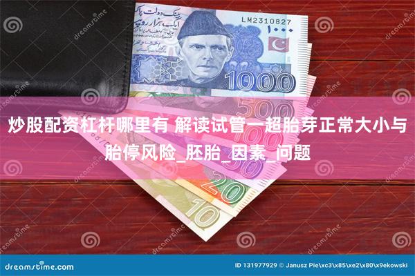 炒股配资杠杆哪里有 解读试管一超胎芽正常大小与胎停风险_胚胎_因素_问题