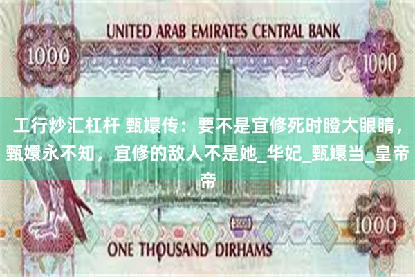工行炒汇杠杆 甄嬛传：要不是宜修死时瞪大眼睛，甄嬛永不知，宜修的敌人不是她_华妃_甄嬛当_皇帝